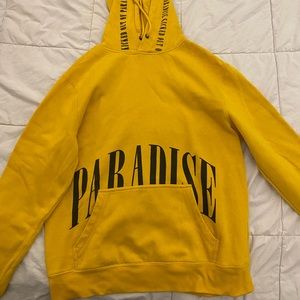 Paradise Yellow hoodie